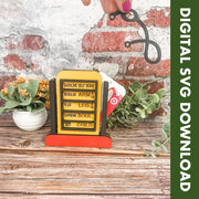 Digital Download SVG Funny Gas Pump Gift Card Holder